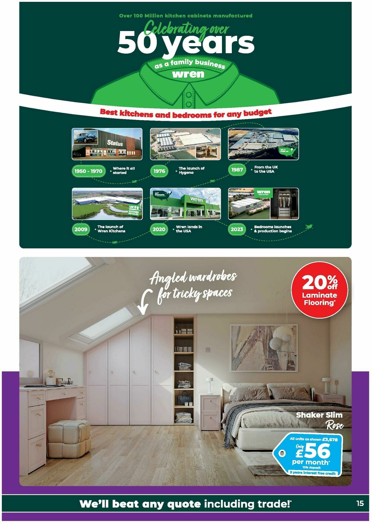 Wren Kitchens Offers from 18 February