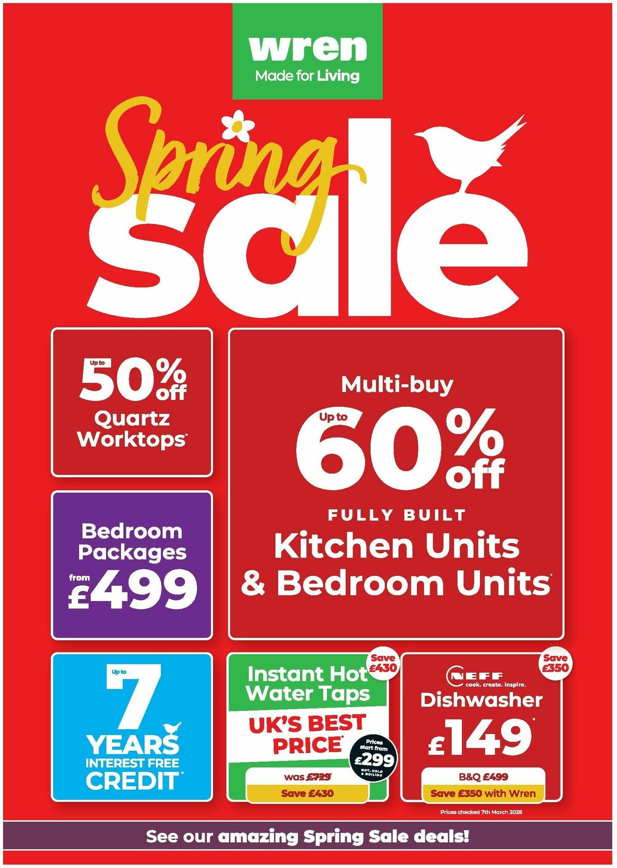 Wren Kitchens Offers from 26 March