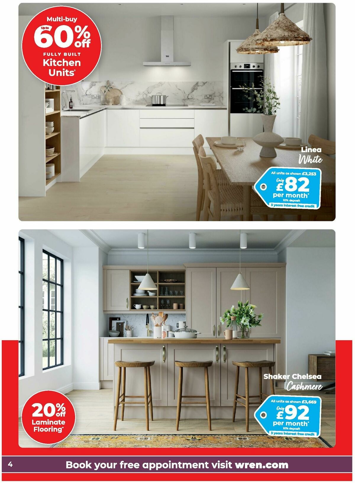 Wren Kitchens Offers from 26 March