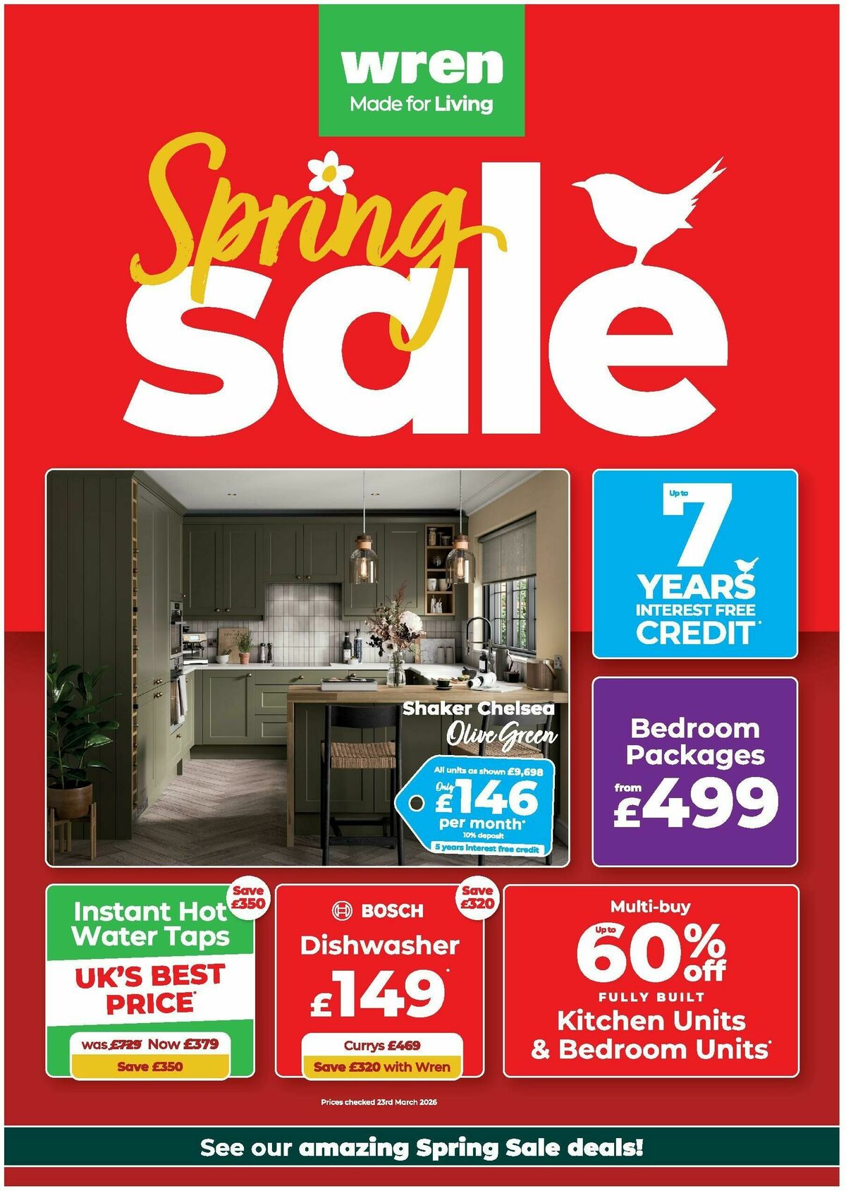 Wren Kitchens Offers from 8 April
