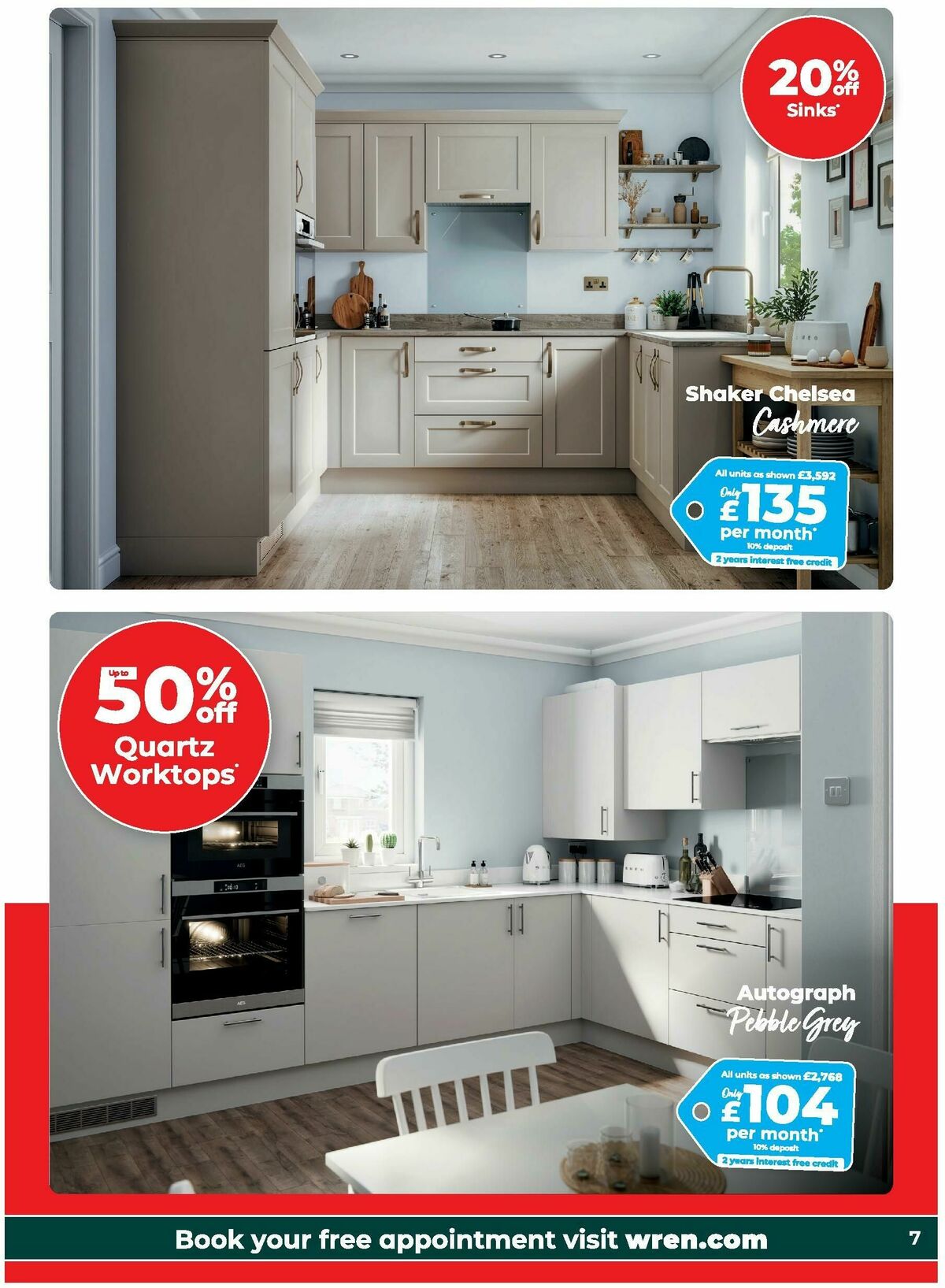 Wren Kitchens Offers from 8 April