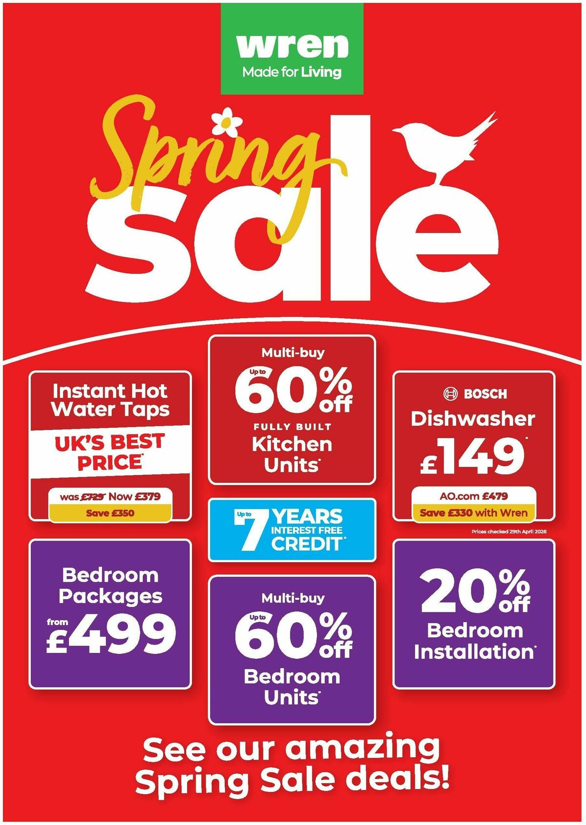 Wren Kitchens Offers from 14 May