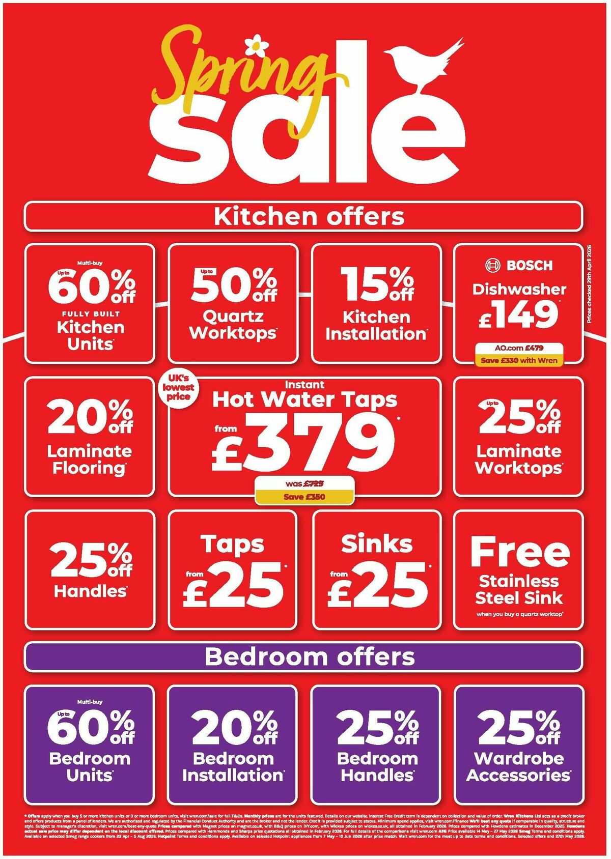 Wren Kitchens Offers from 14 May