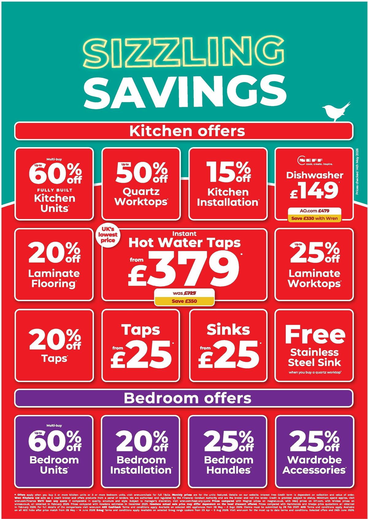 Wren Kitchens Offers from 10 June