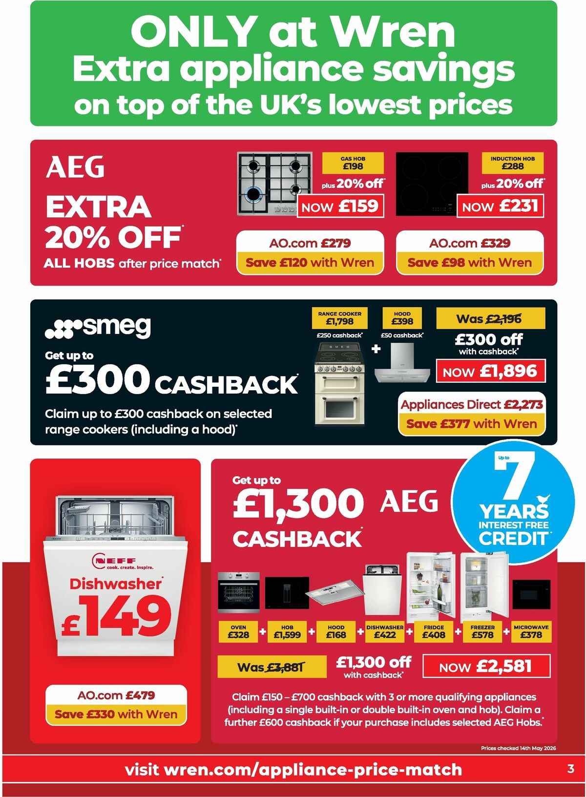 Wren Kitchens Offers from 10 June