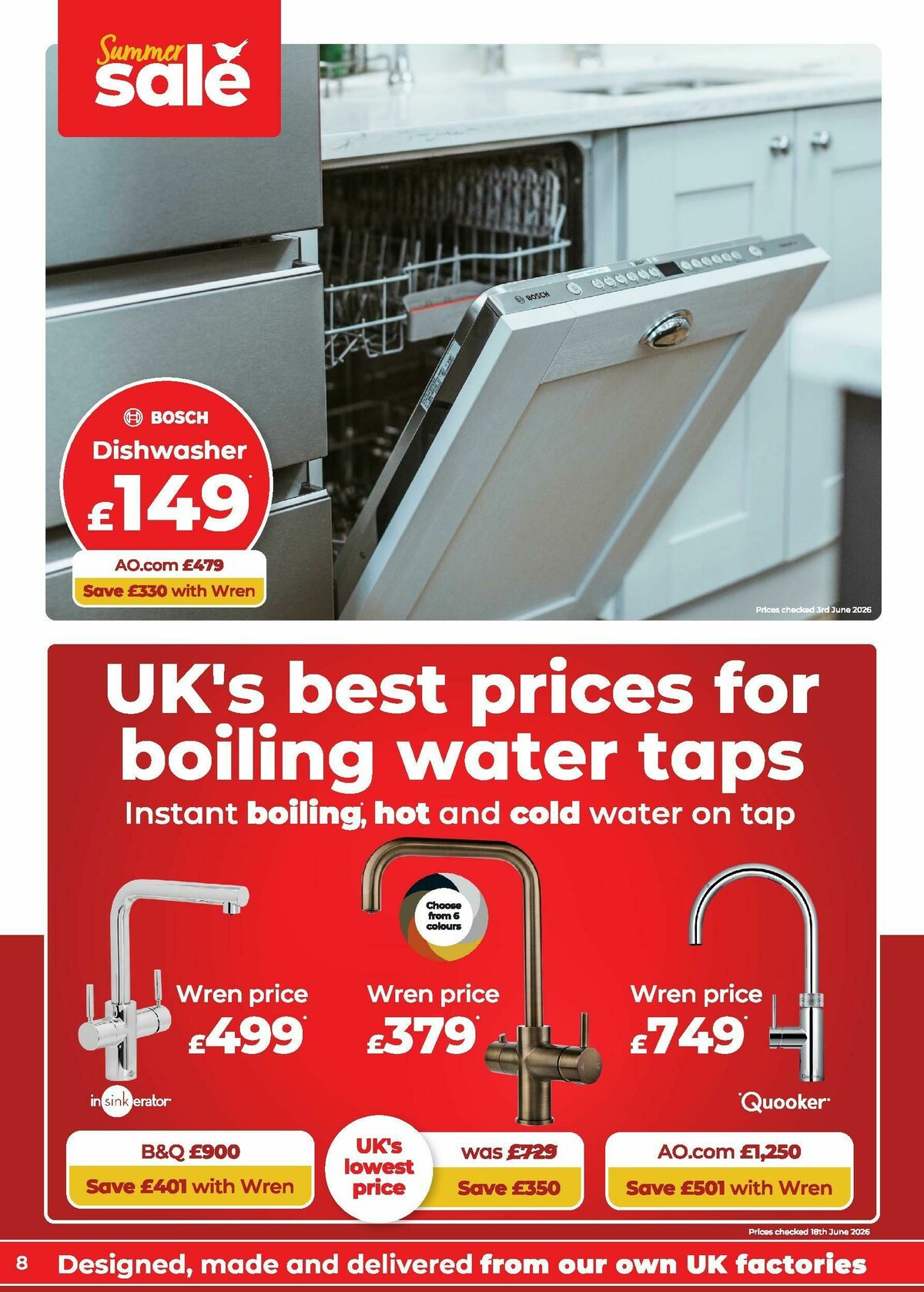 Wren Kitchens Offers from 23 June