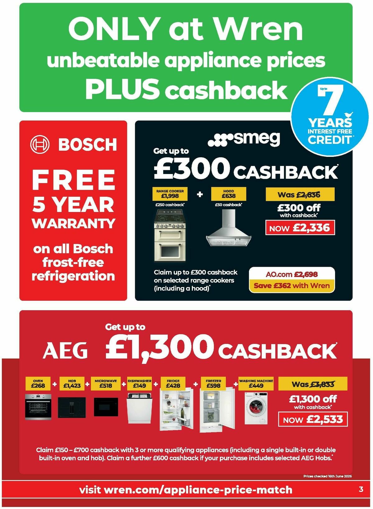 Wren Kitchens Offers from 8 July