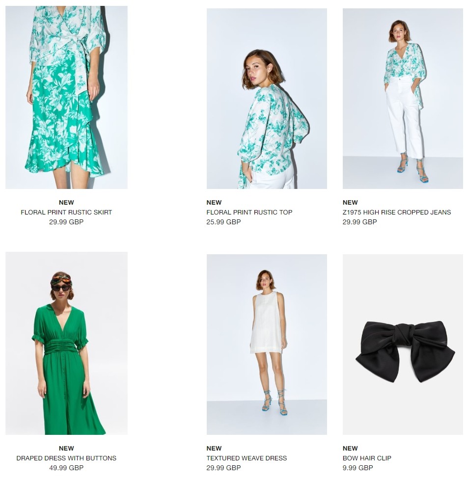 ZARA Offers from 24 May