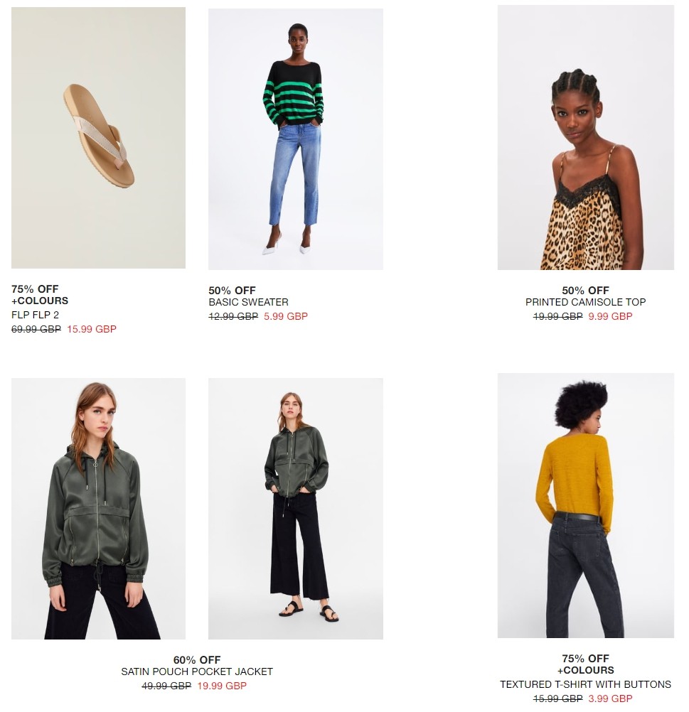 ZARA Offers from 10 August