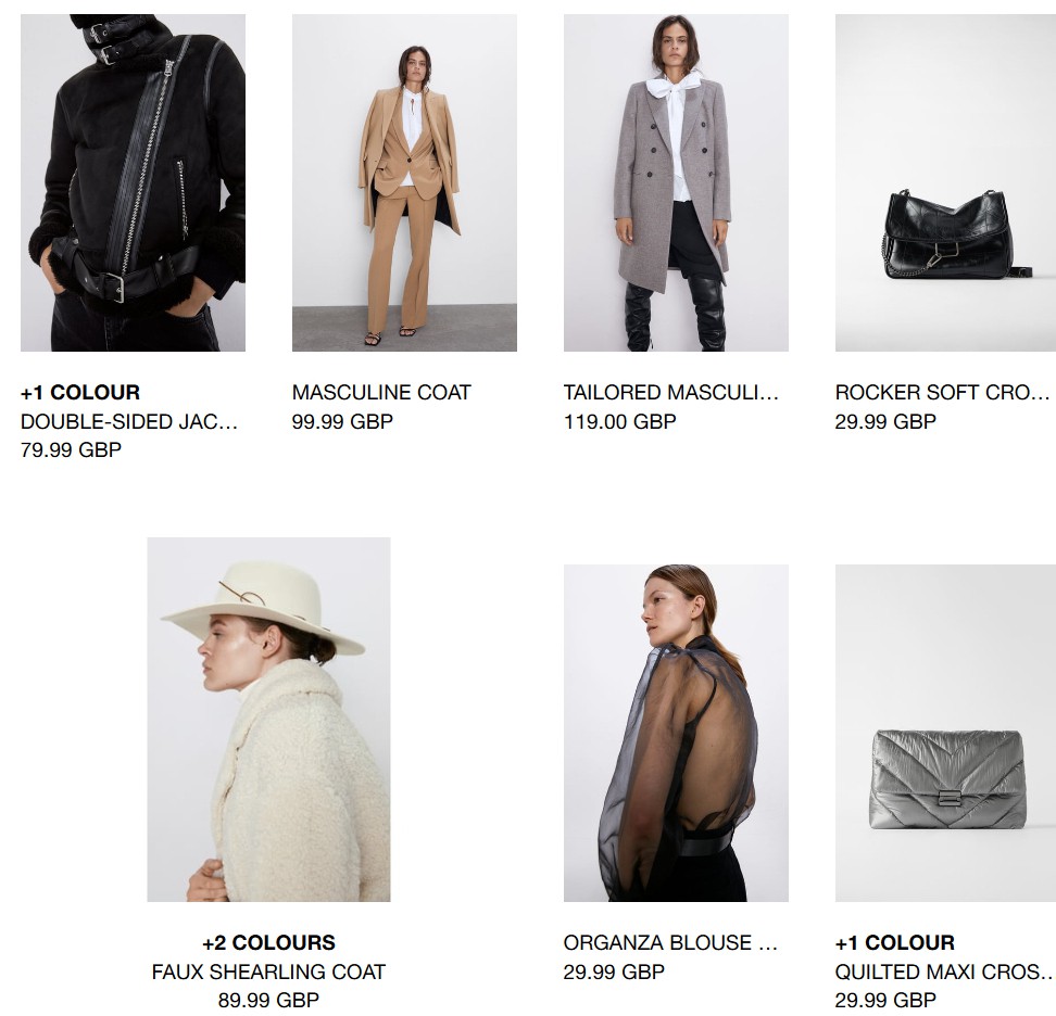 ZARA Offers from 16 November