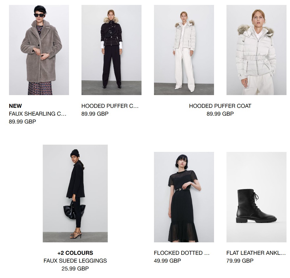 ZARA Offers from 16 November