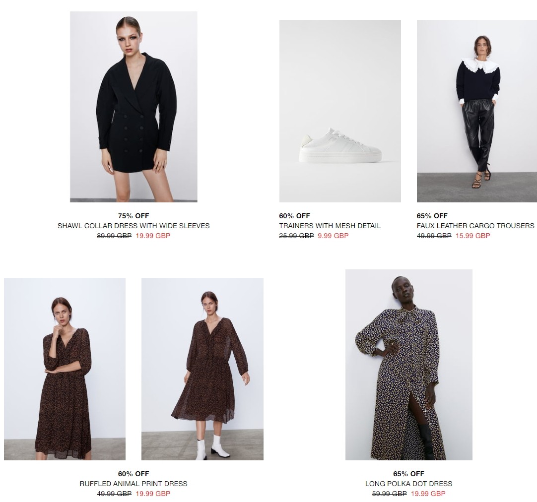 ZARA Offers from 11 January