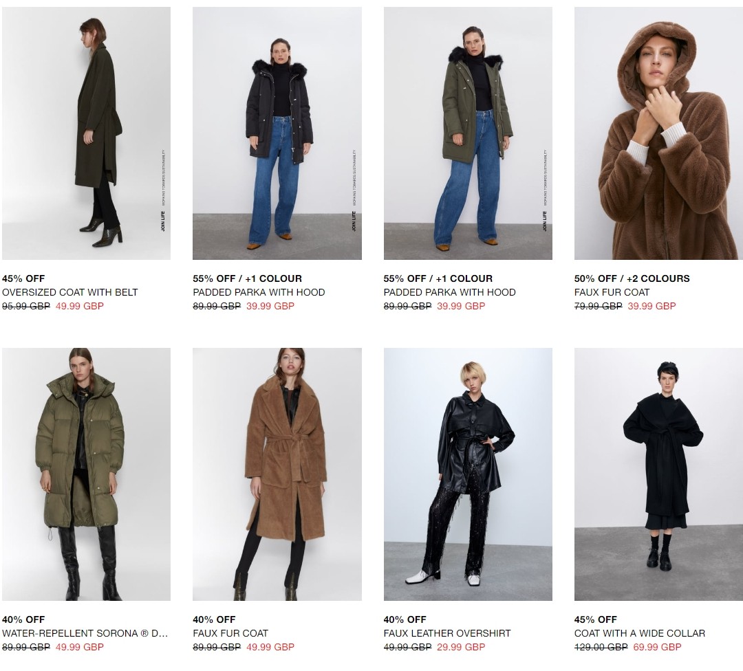 ZARA Offers from 11 January