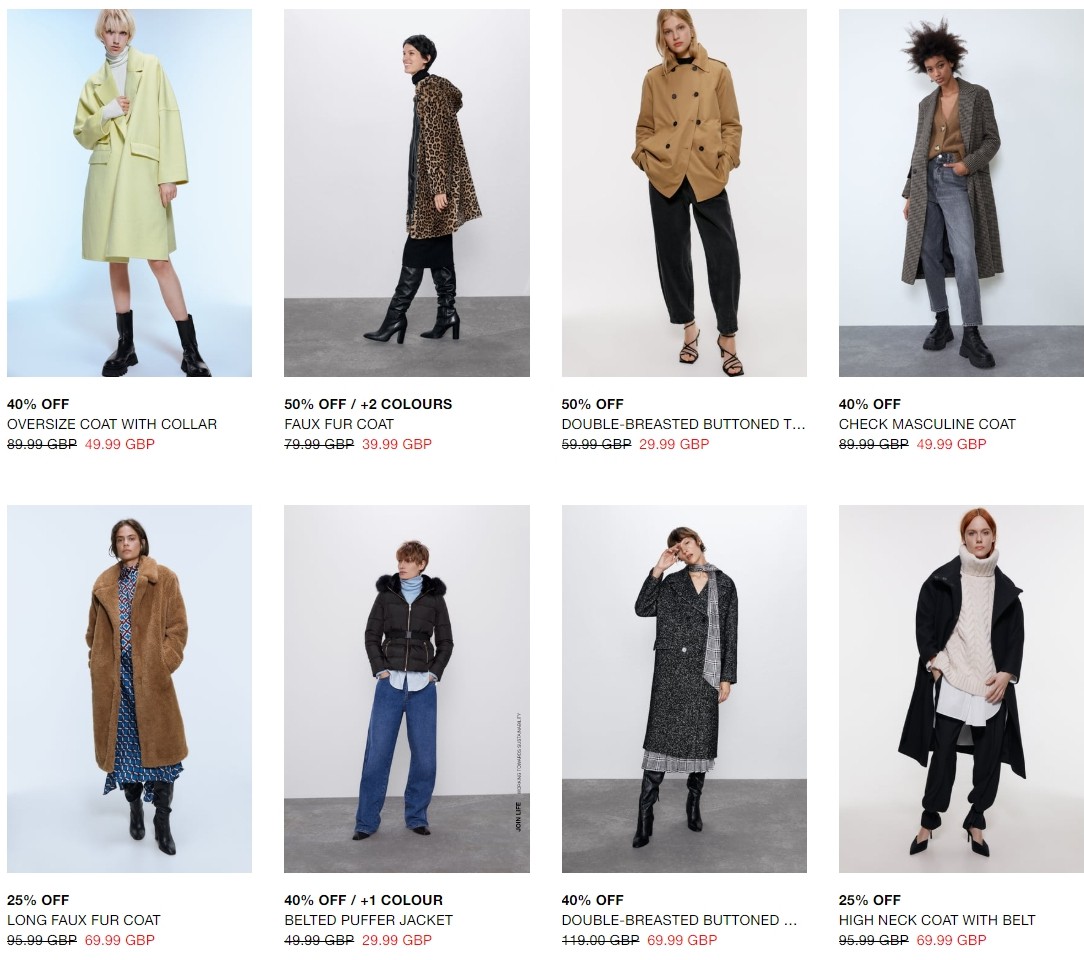 ZARA Offers from 11 January