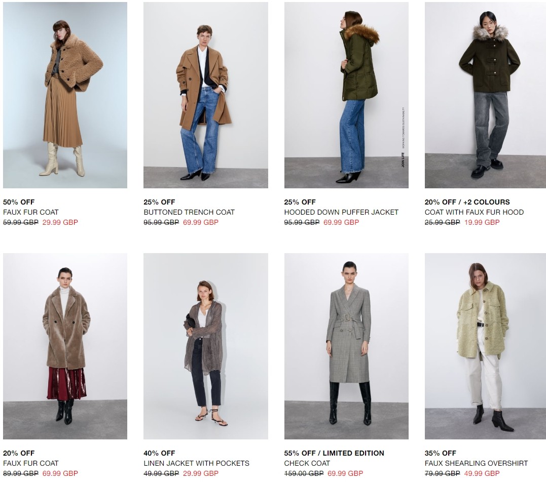 ZARA Offers from 11 January