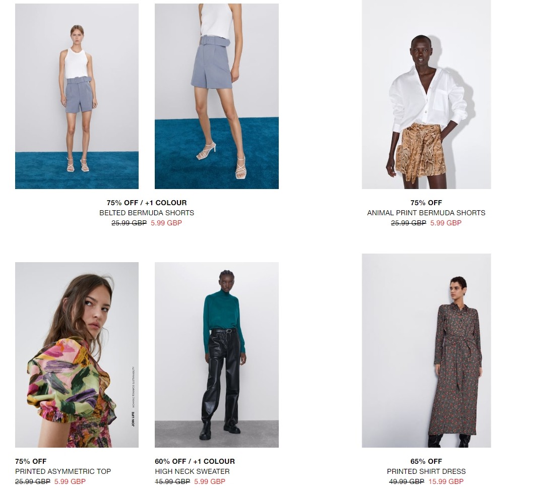 ZARA Offers from 18 January