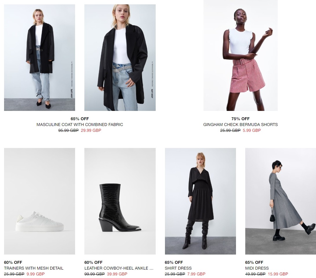 ZARA Offers from 18 January