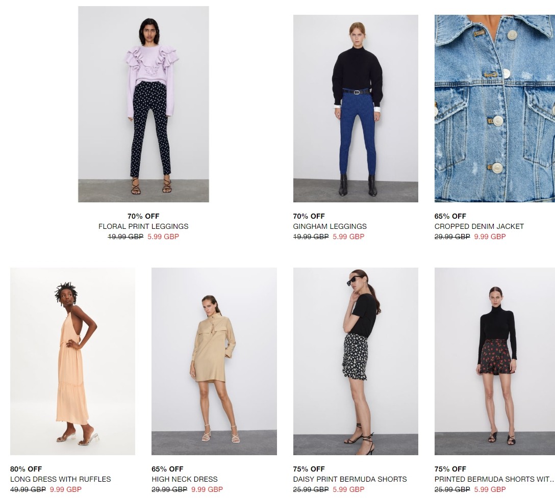 ZARA Offers from 18 January