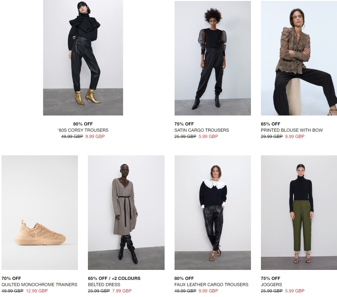 ZARA Offers from 18 January