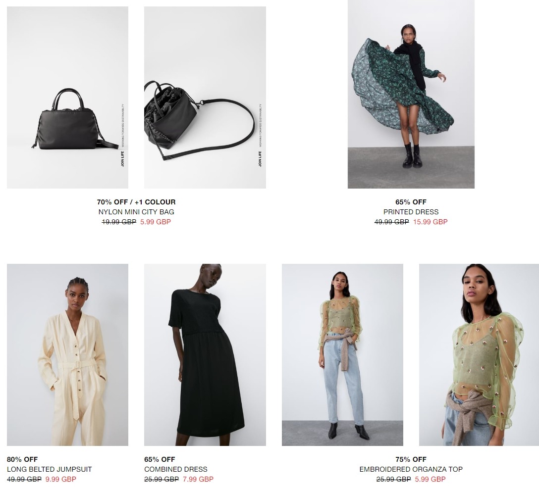 ZARA Offers from 18 January