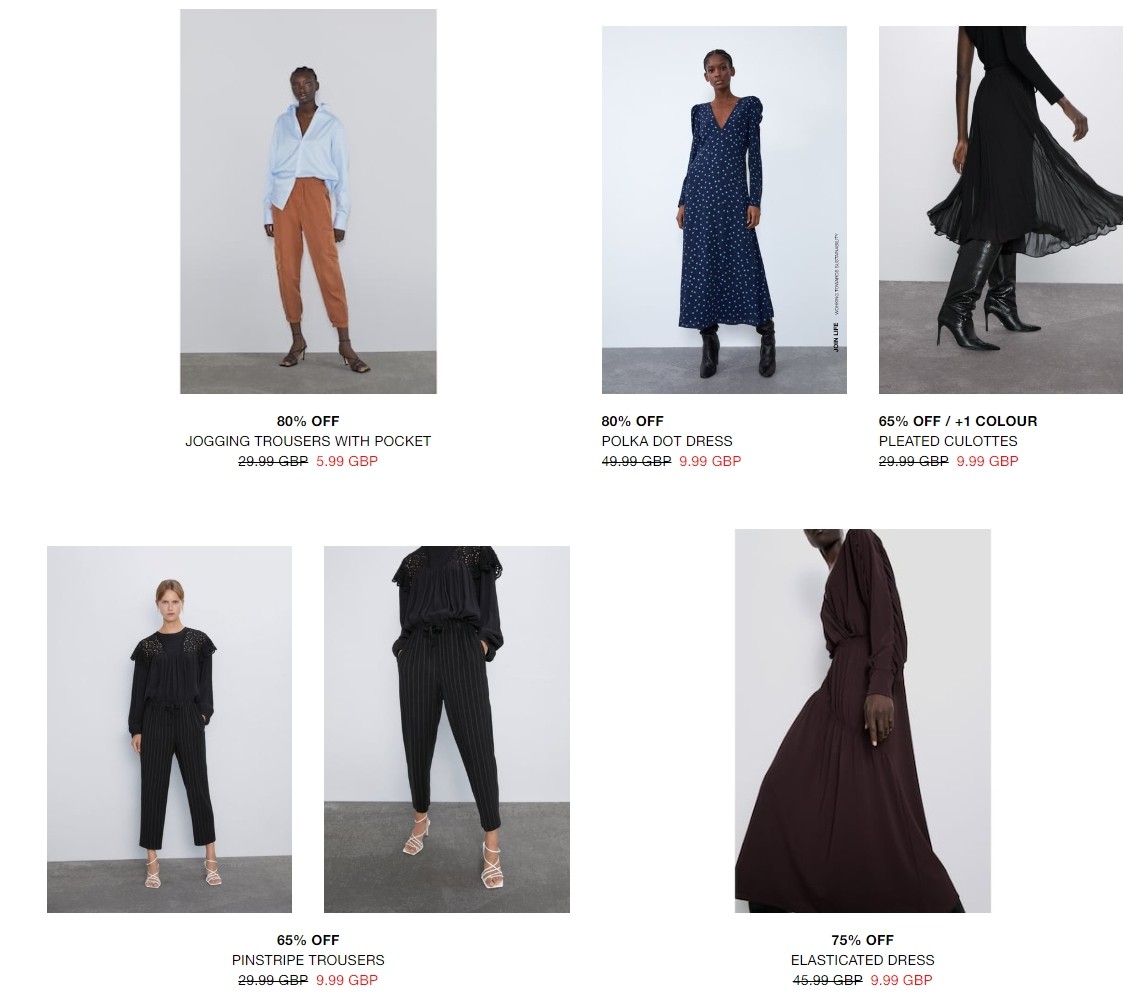 ZARA Offers from 18 January