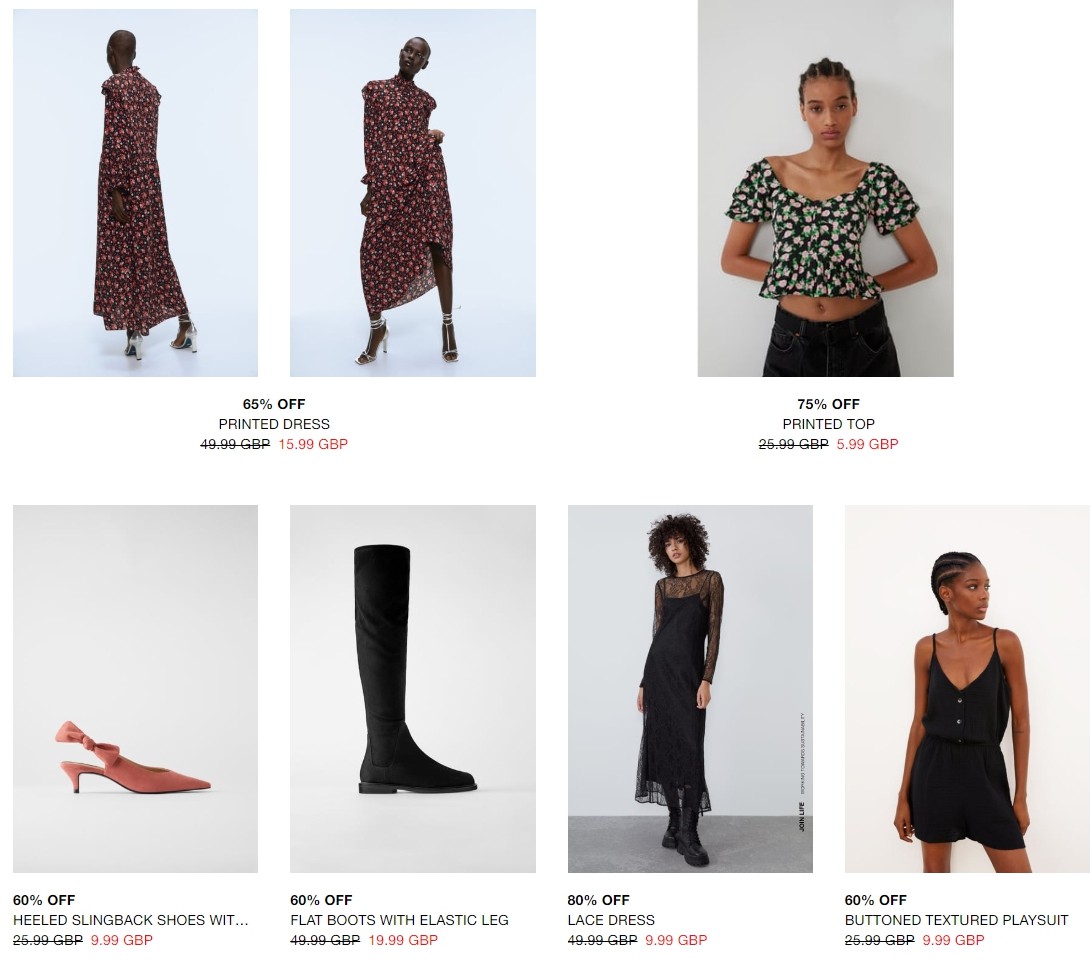 ZARA Offers from 18 January