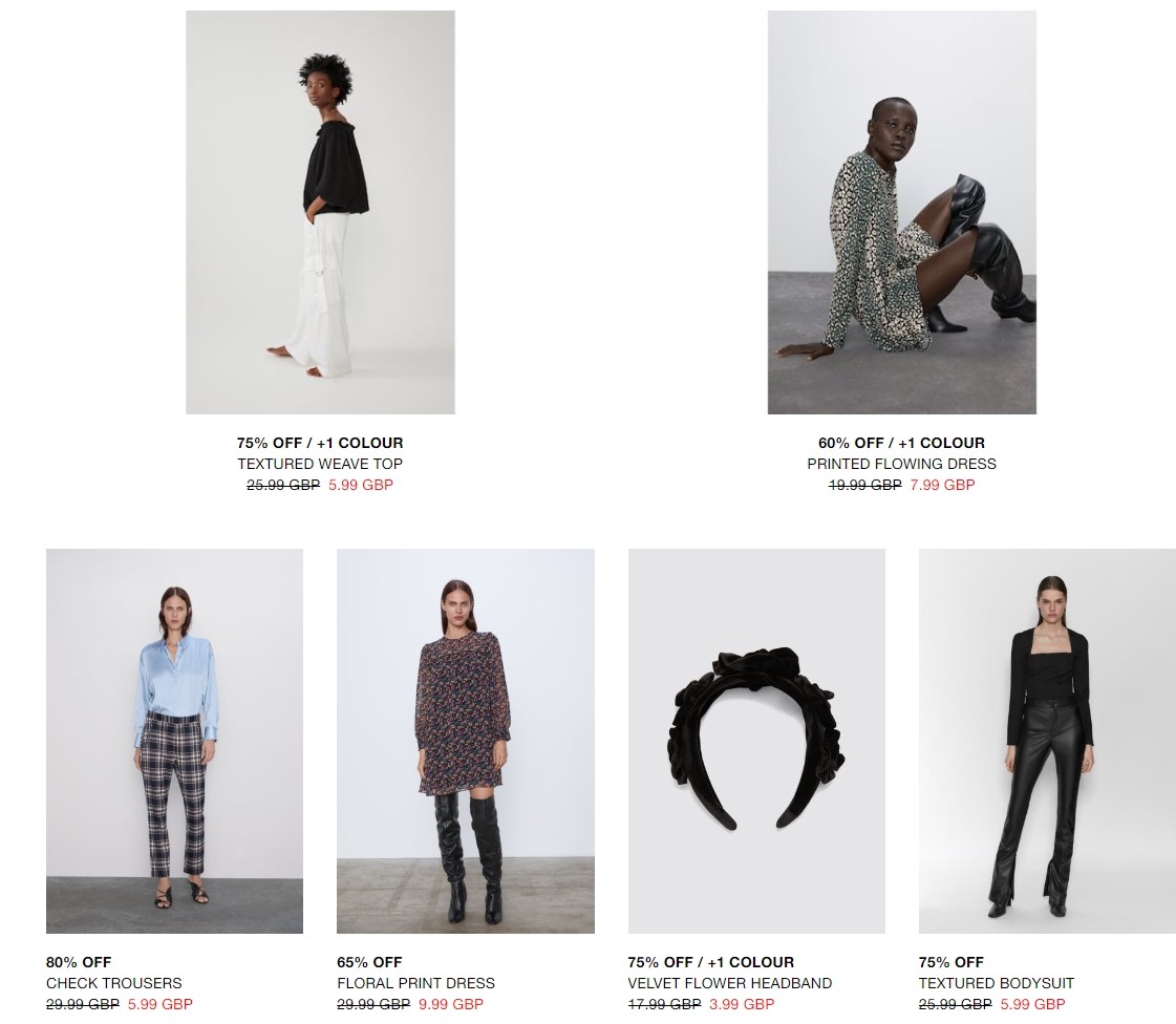 ZARA Offers from 18 January