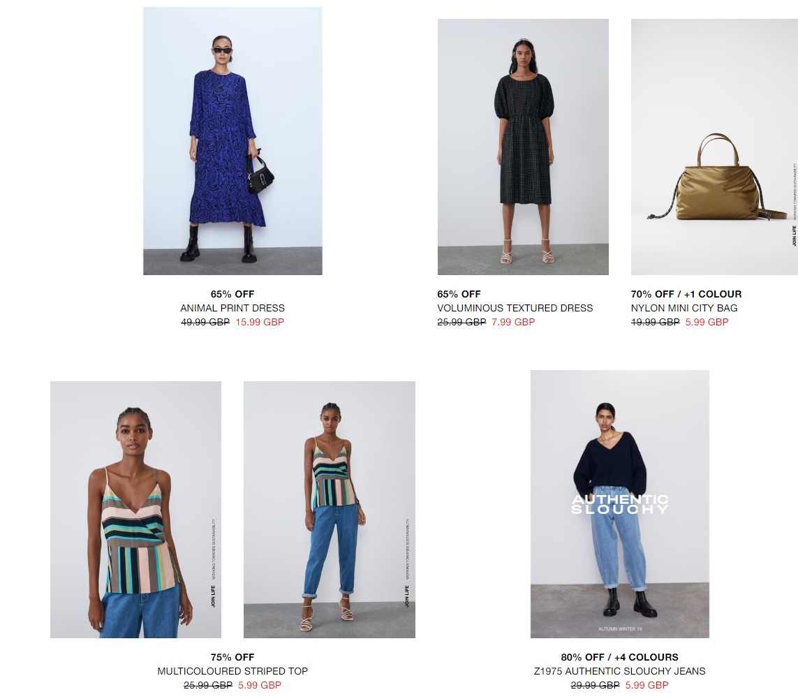 ZARA Offers from 18 January