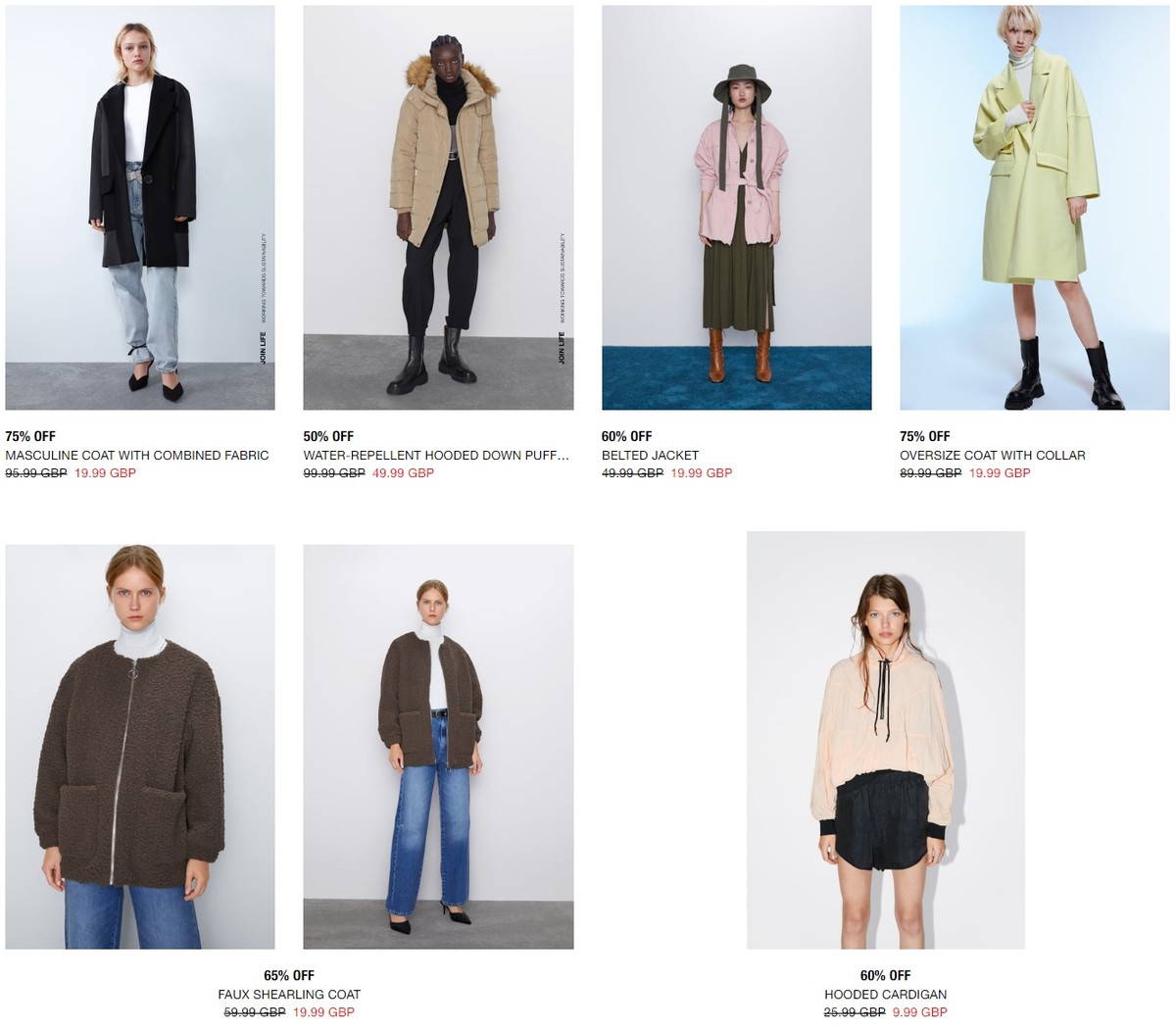 ZARA Offers from 25 January