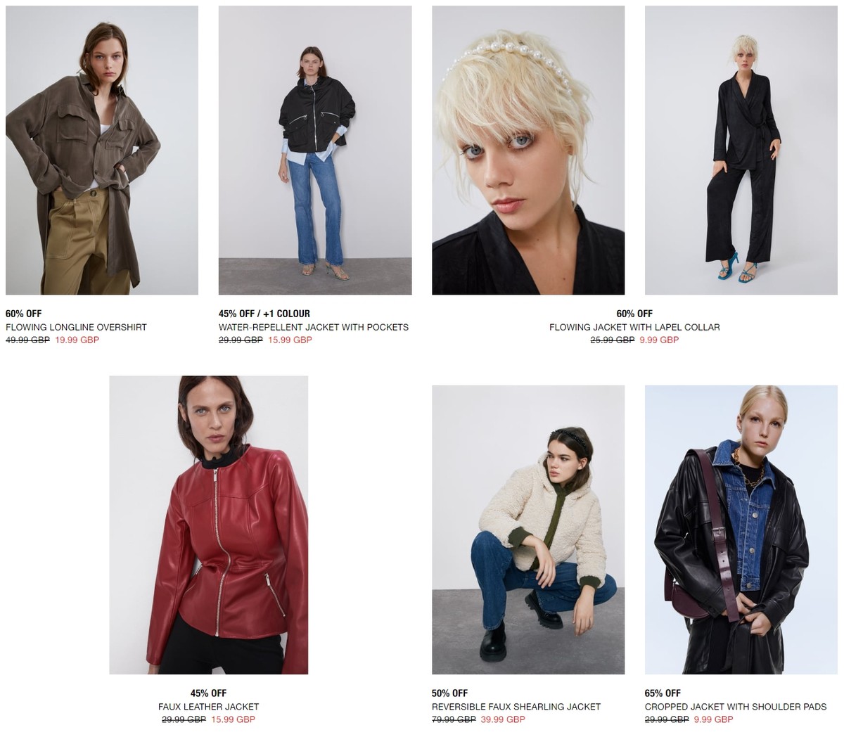 ZARA Offers from 25 January