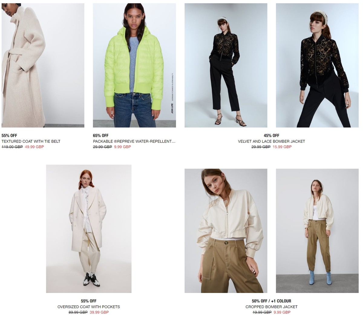 ZARA Offers from 25 January