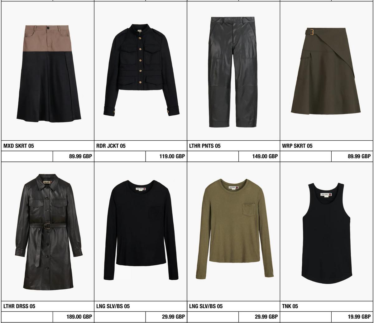 ZARA Offers from 21 November