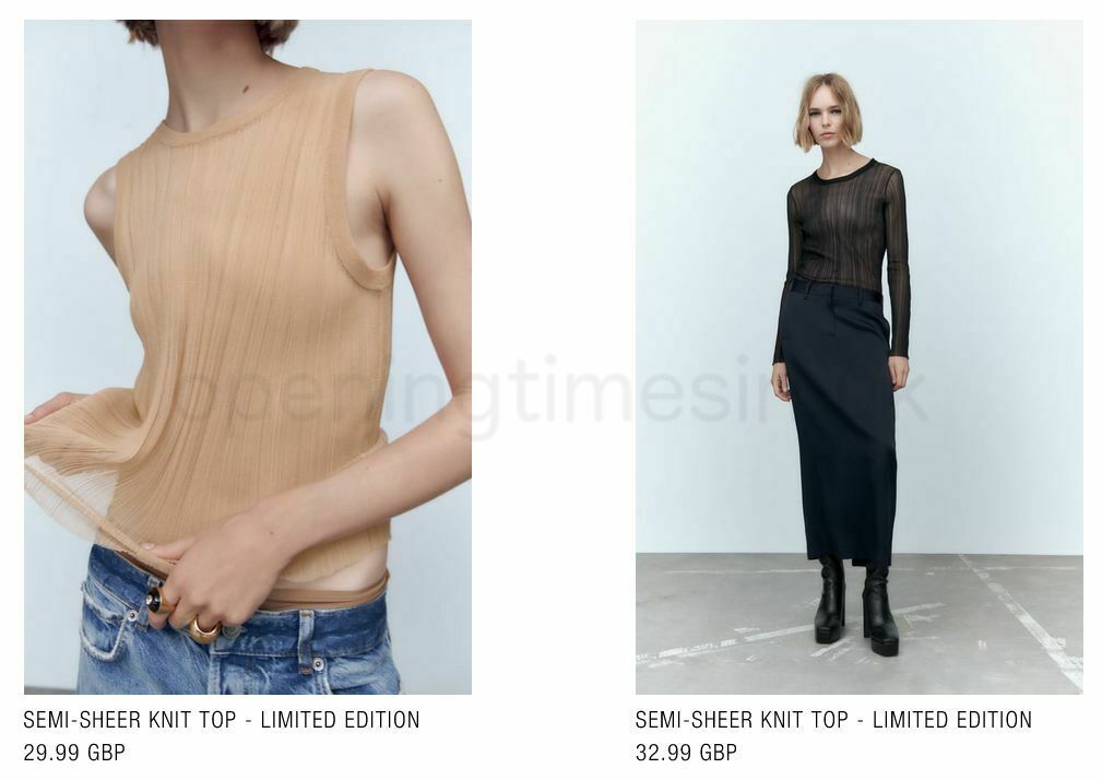 ZARA Offers from 17 September