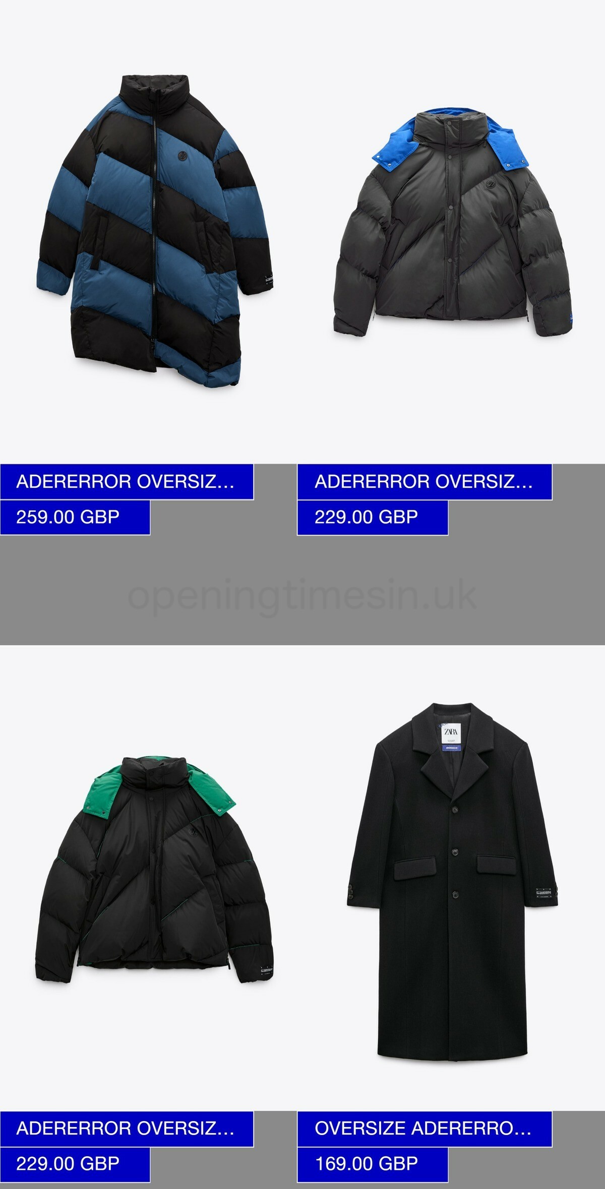 ZARA Offers from 1 December