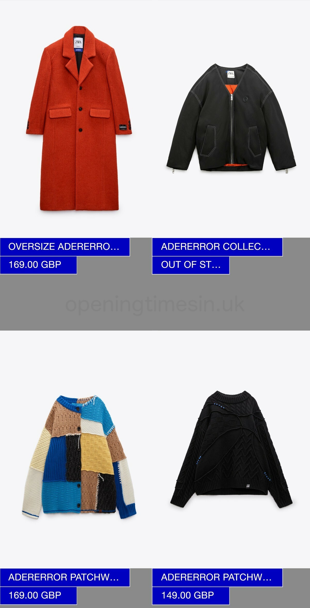 ZARA Offers from 1 December
