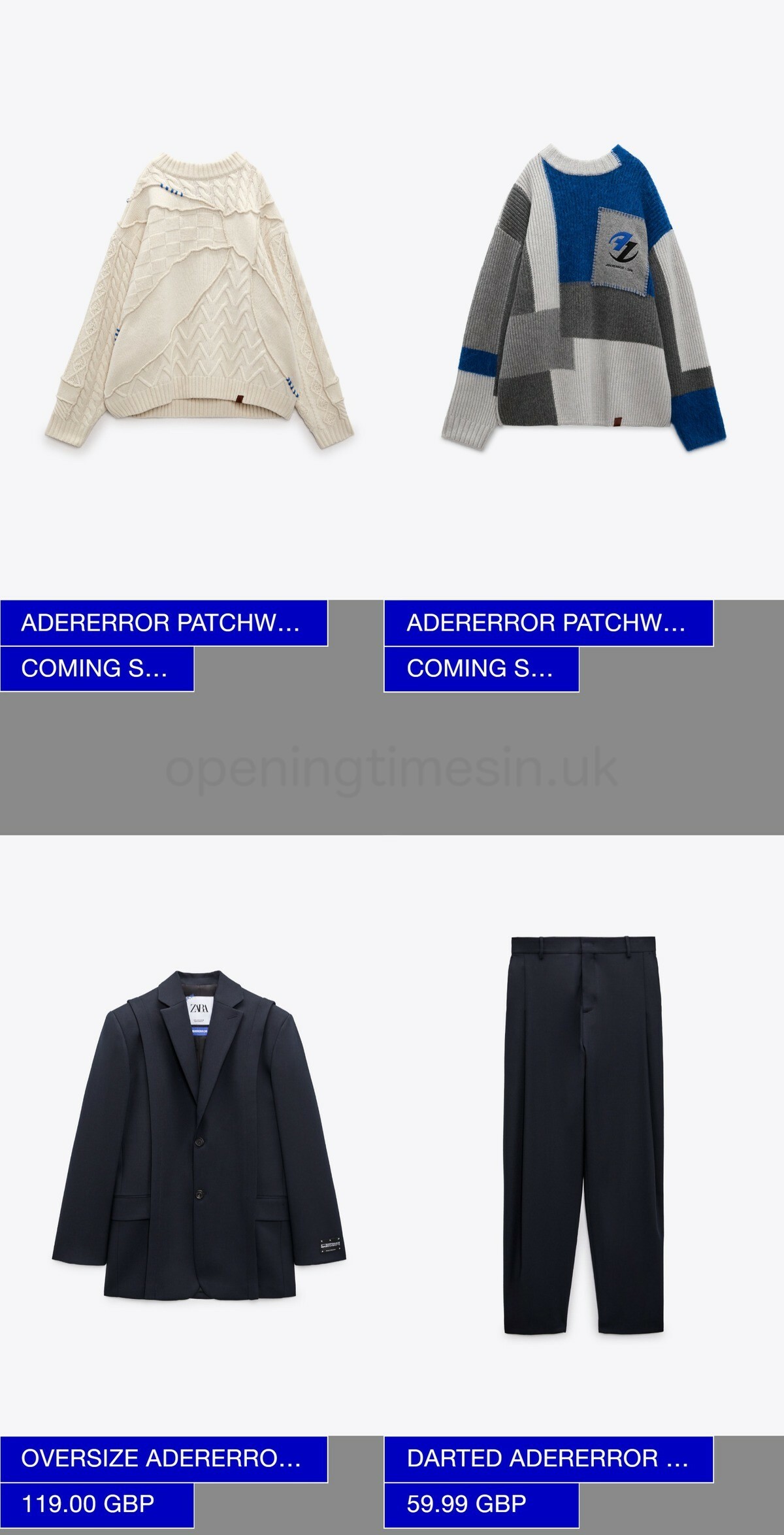 ZARA Offers from 1 December