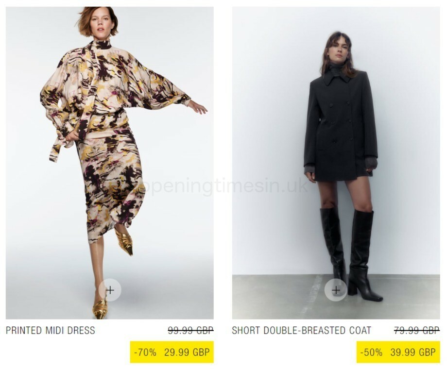 ZARA Offers from 6 January