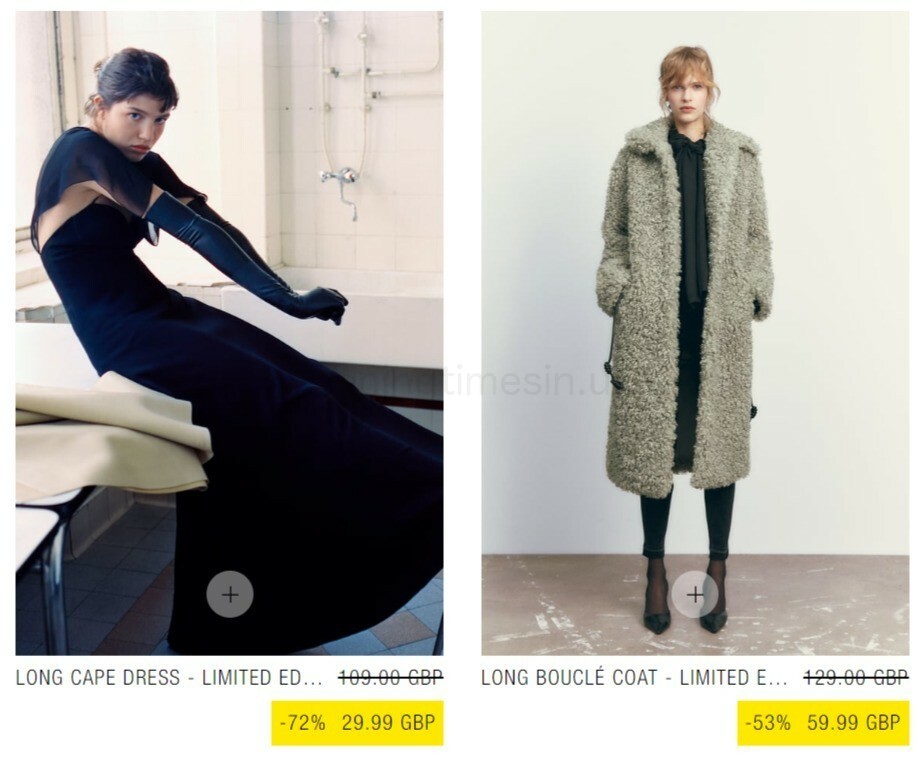 ZARA Offers from 6 January