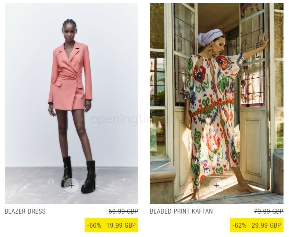 ZARA Offers from 6 January