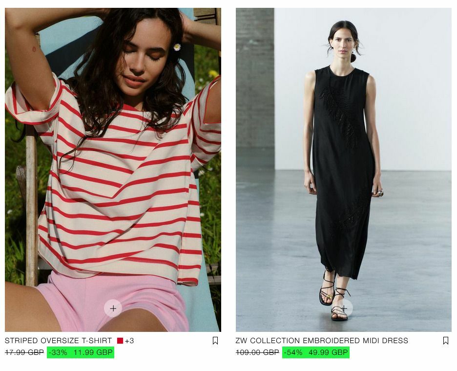 ZARA Offers from 28 June