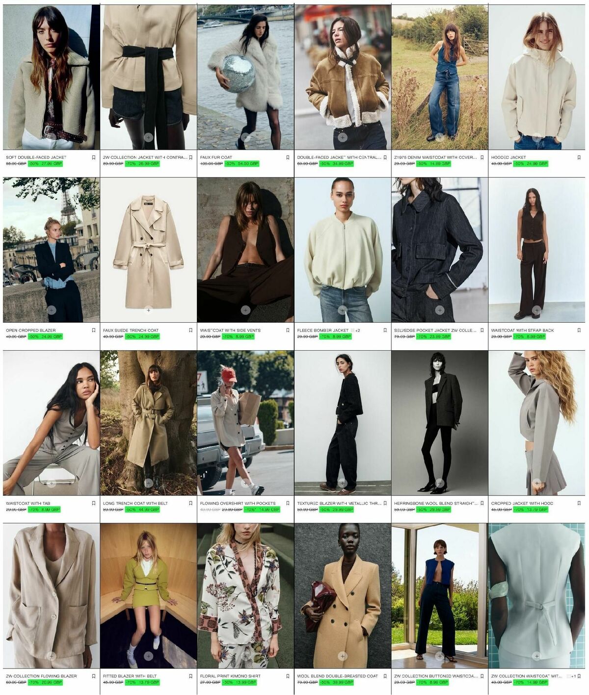 ZARA Offers from 18 January