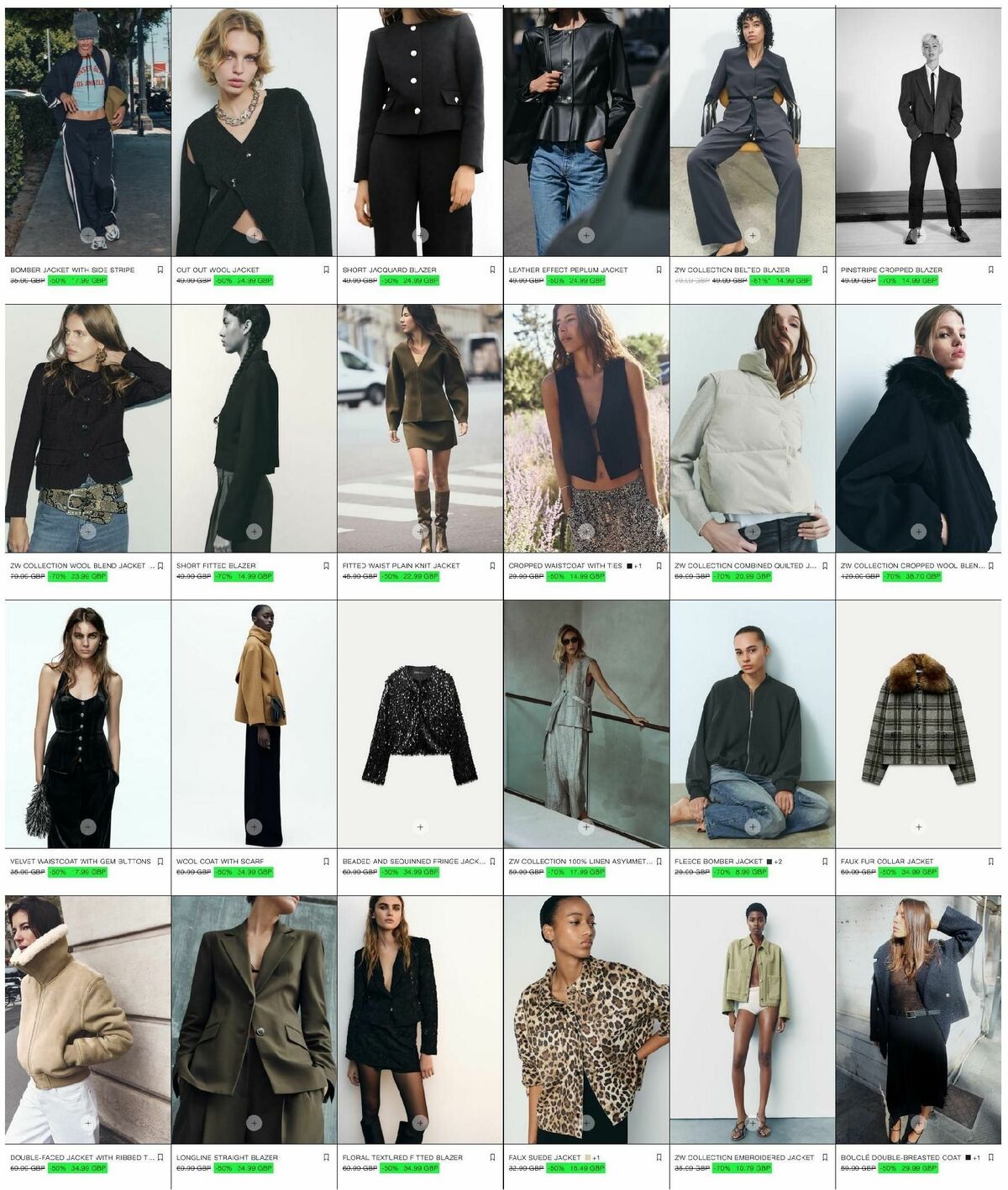 ZARA Offers from 18 January