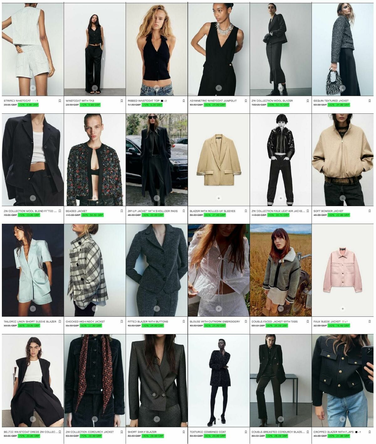 ZARA Offers from 18 January