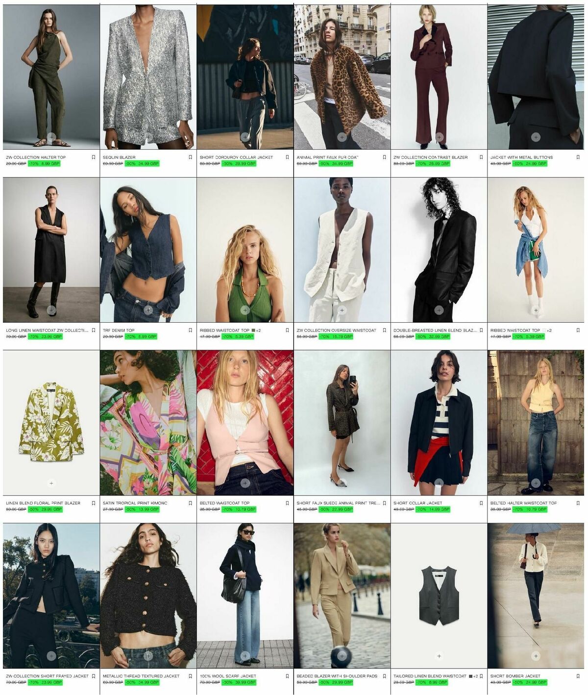 ZARA Offers from 18 January