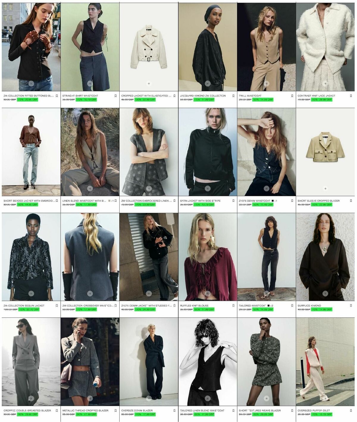 ZARA Offers from 18 January