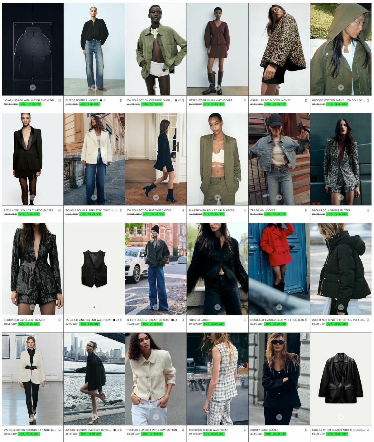 ZARA Offers from 18 January