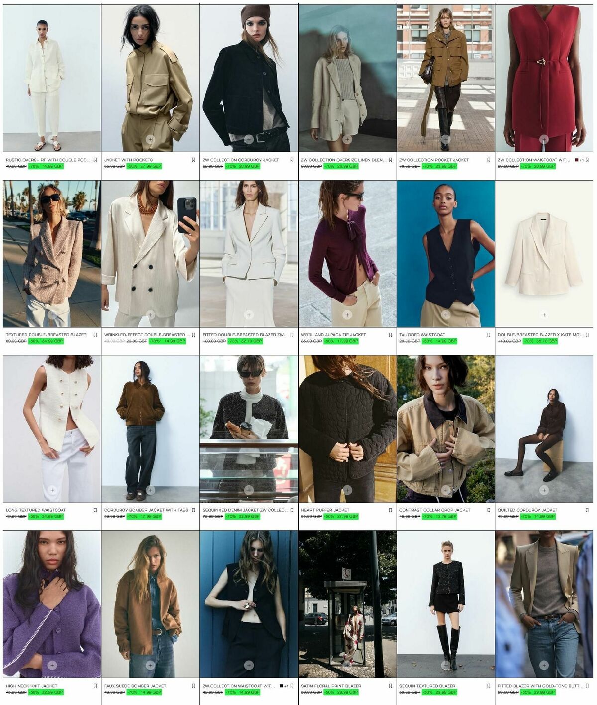 ZARA Offers from 18 January