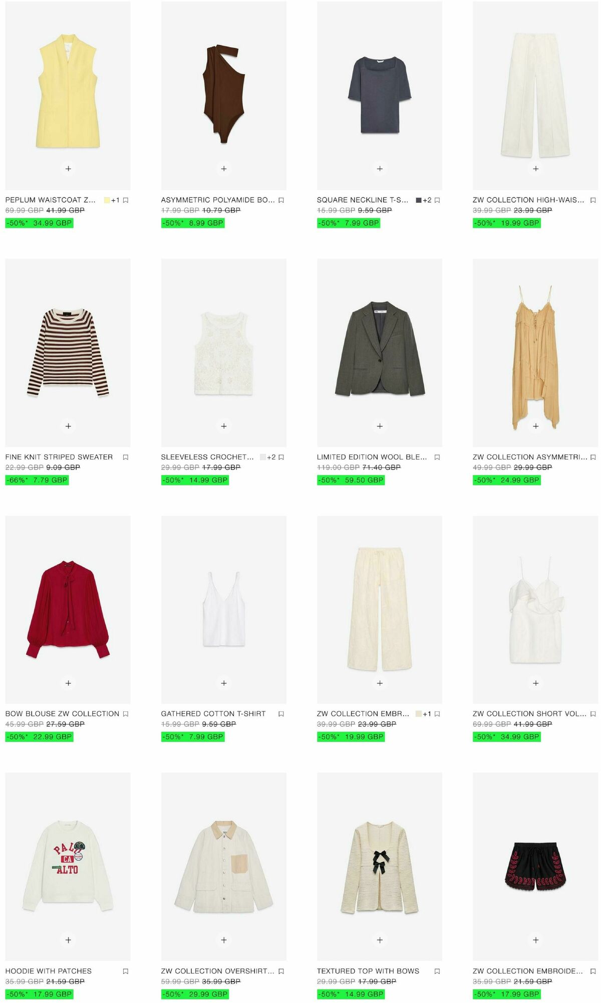 ZARA Offers from 4 July