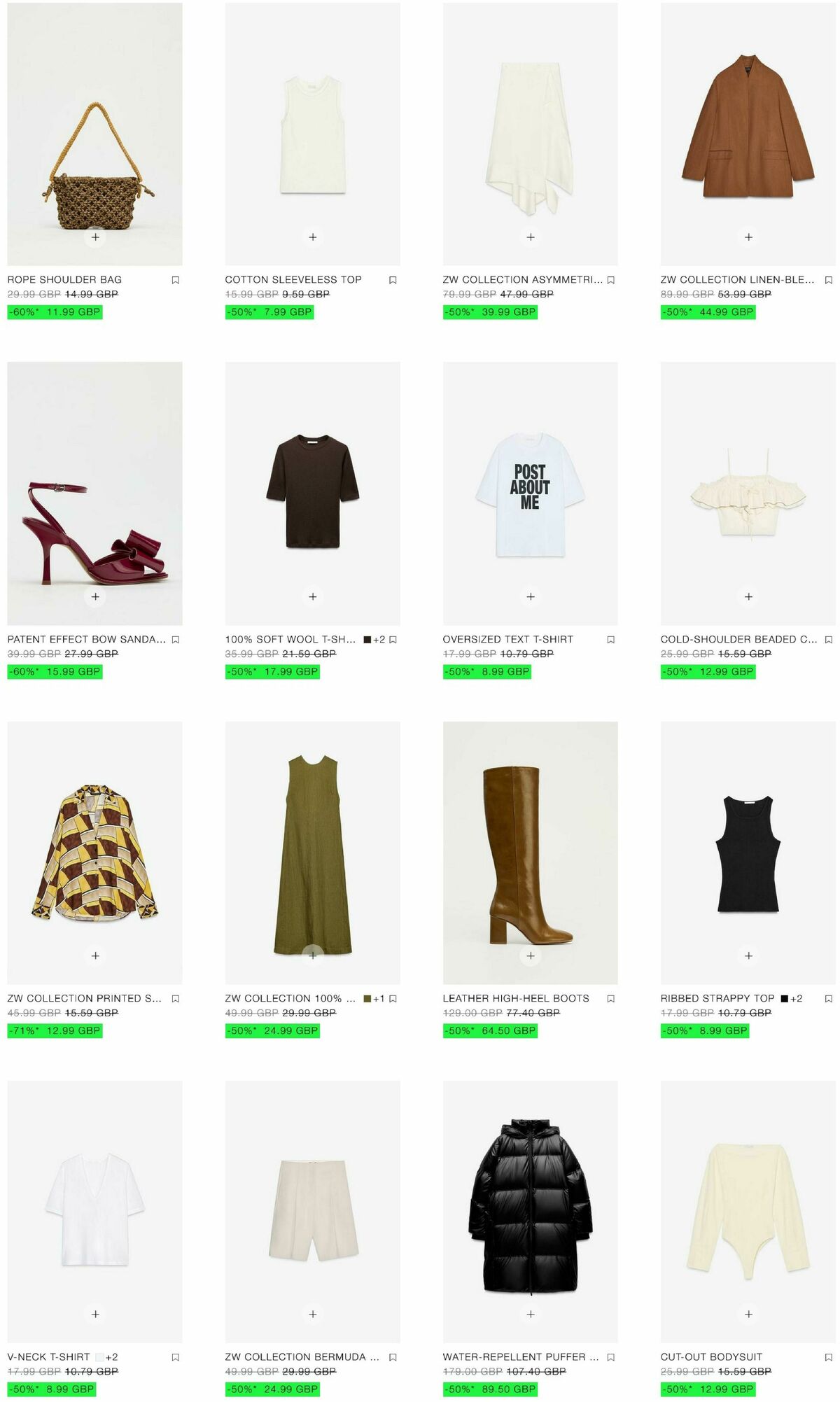 ZARA Offers from 4 July