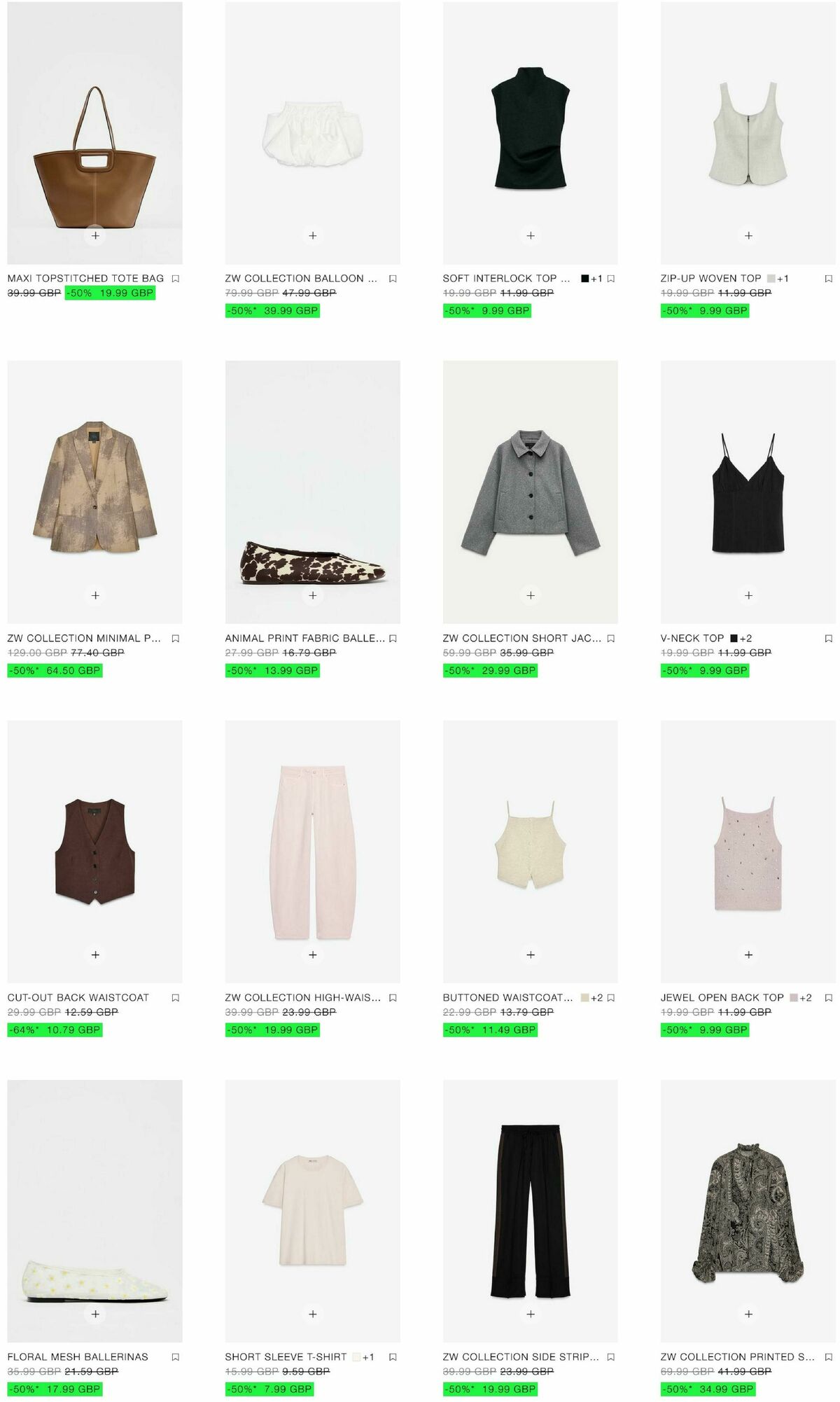 ZARA Offers from 4 July